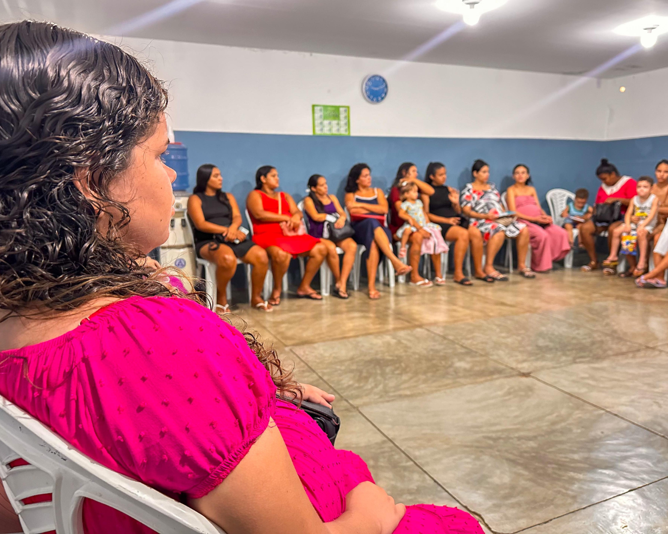 Encontro com gestantes destaca preveno e cuidados com a prematuridade