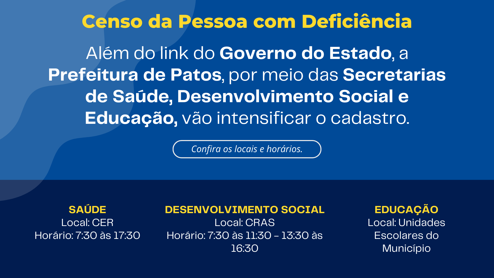 Censo da Pessoa com Deficiência