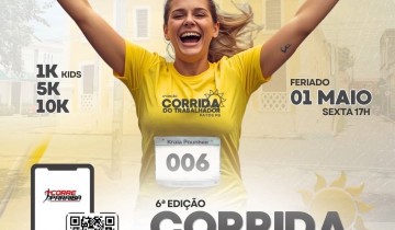 Corrida do Trabalhador acontece nesta sexta(01), em Patos, com apoio da Prefeitura
