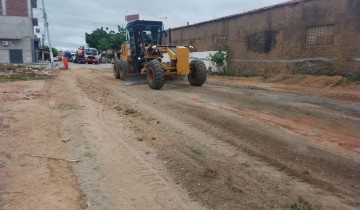 Prefeitura de Patos inicia obras de pavimenta��o asf�ltica em diversos bairros da cidade