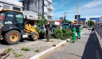 Prefeitura leva servi�os de manuten��o e limpeza a v�rios bairros de Patos
