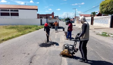 Prefeitura de Patos realiza a��es que garantem mais infraestrutura e bem-estar para a popula��o