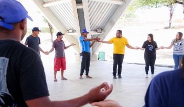 Centro POP promove manh� de conviv�ncia e conhecimento no Parque Religioso Cruz da Menina