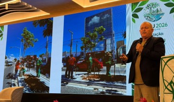 Prefeito Jacob apresenta experi�ncias e projetos de Patos em congresso nacional de arboriza��o urbana no Recife