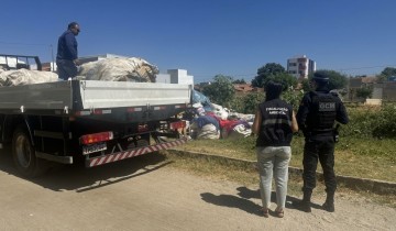 SEMADS e ASCAP recolhem materiais recicl�veis descartados irregularmente em Patos