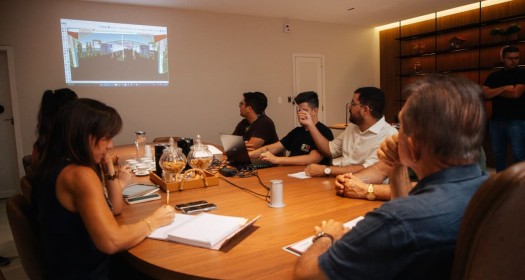 Reuni�o na Prefeitura de Patos apresenta novo layout do Festival da Galinha de Capoeira 2026