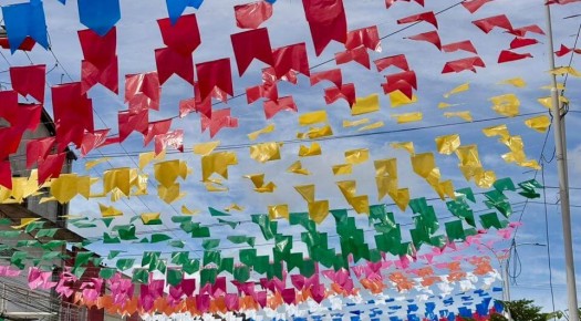 Prefeitura de Patos inicia montagem da decora��o junina nas principais ruas do Centro