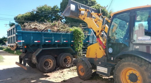 Prefeitura de Patos realiza a��es de limpeza, manuten��o e melhorias urbanas em v�rios bairros