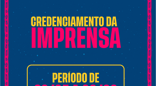 Secretaria de Comunica��o de Patos e Collab Criative abrem credenciamento de imprensa para cobertura do S�o Jo�o 2026