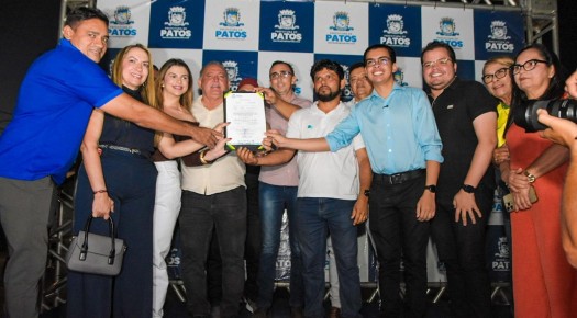 Prefeitura de Patos inicia obras de moderniza��o da Avenida Para�ba com investimento superior a R$ 1 milh�o